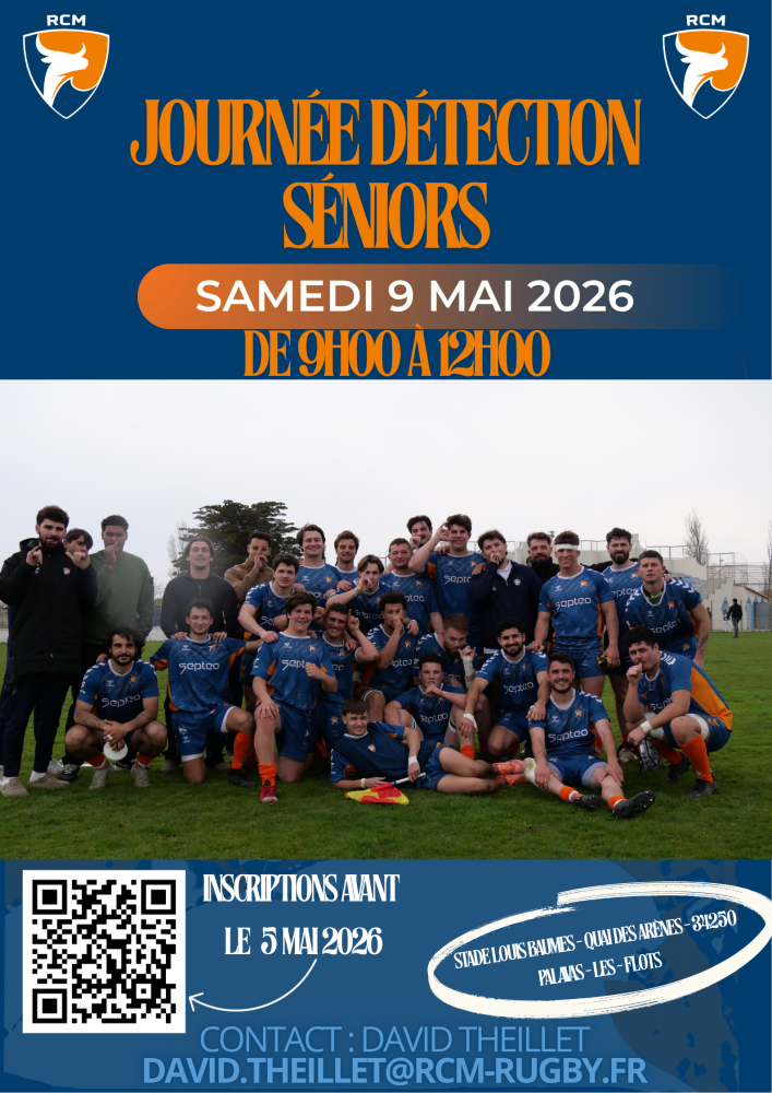 Journée de Détection - équipes Séniors